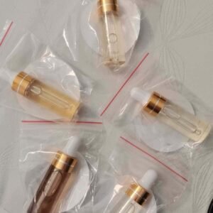 Échantillon de 5 concentrés de parfum, extrait de parfum concentré de parfum