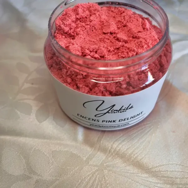 Encens Pink delight - Thiouraye incense bakhoor - encens saint valentin encens pink delight