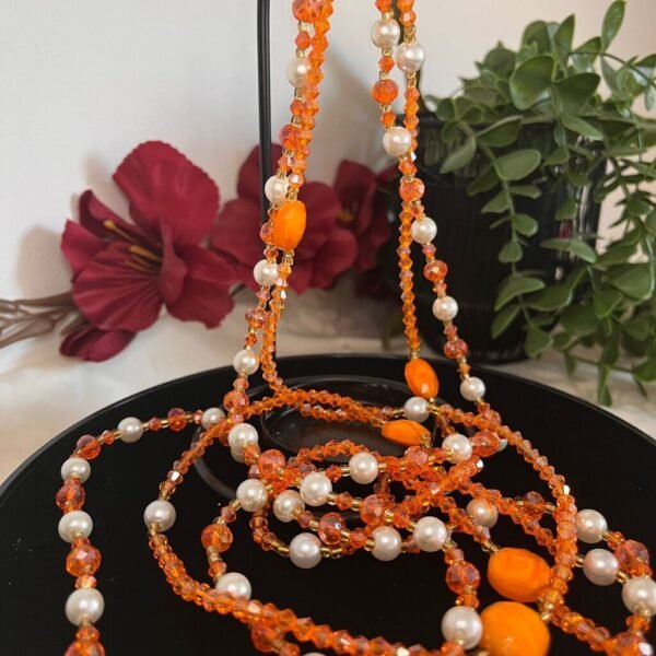 baya, bin bin, chaine de taille, perle de rein,