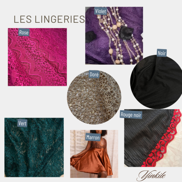 lingerie couleur