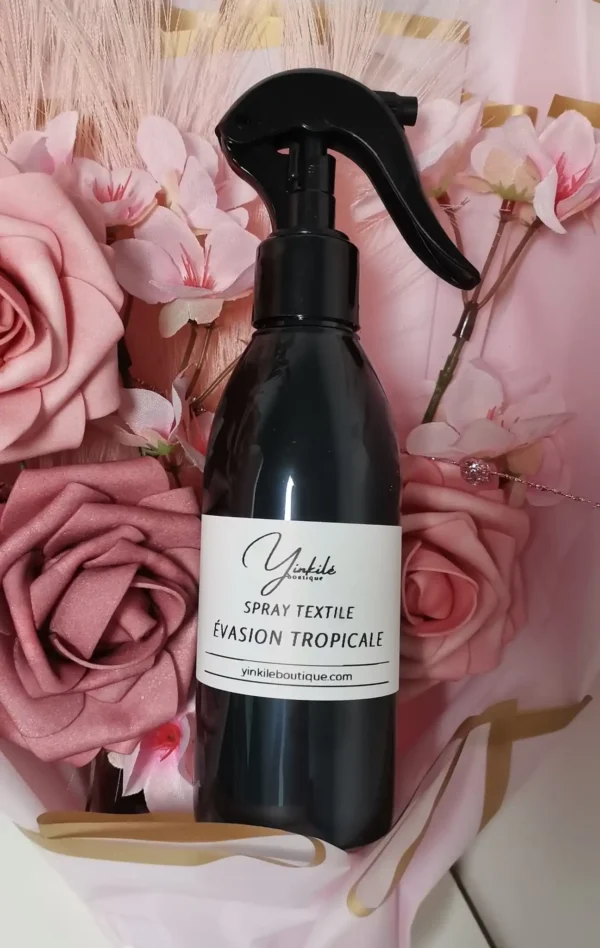 Spray textile évasion tropicale, parfum d'ambiance