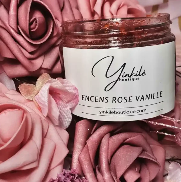 Encens rose vanille