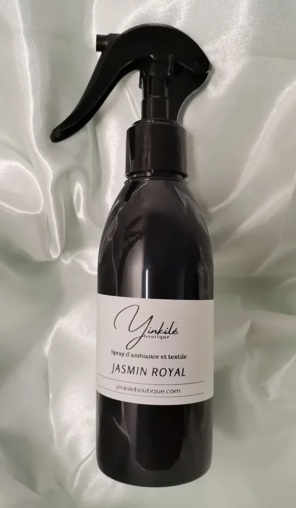 Spray d'ambiance et textile jasmin royal