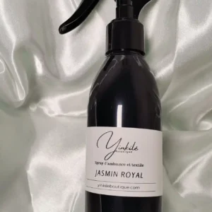 Spray d'ambiance et textile jasmin royal