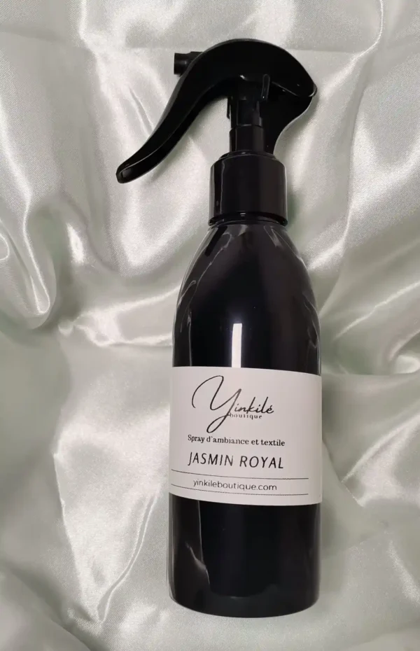 Spray d'ambiance et textile jasmin royal