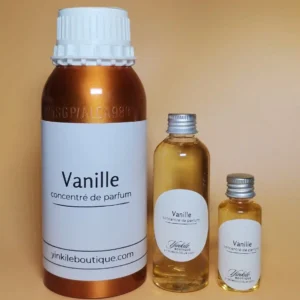 concentré de parfum vanille, extrait de parfum